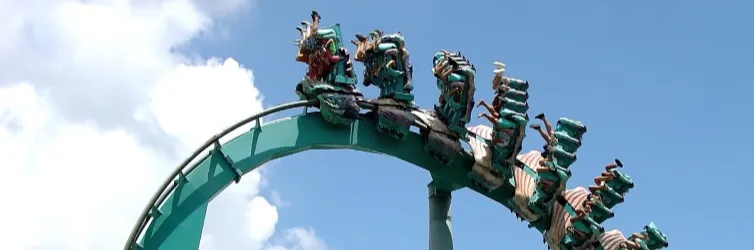 Montagne russe in Florida: le dieci più emozionanti